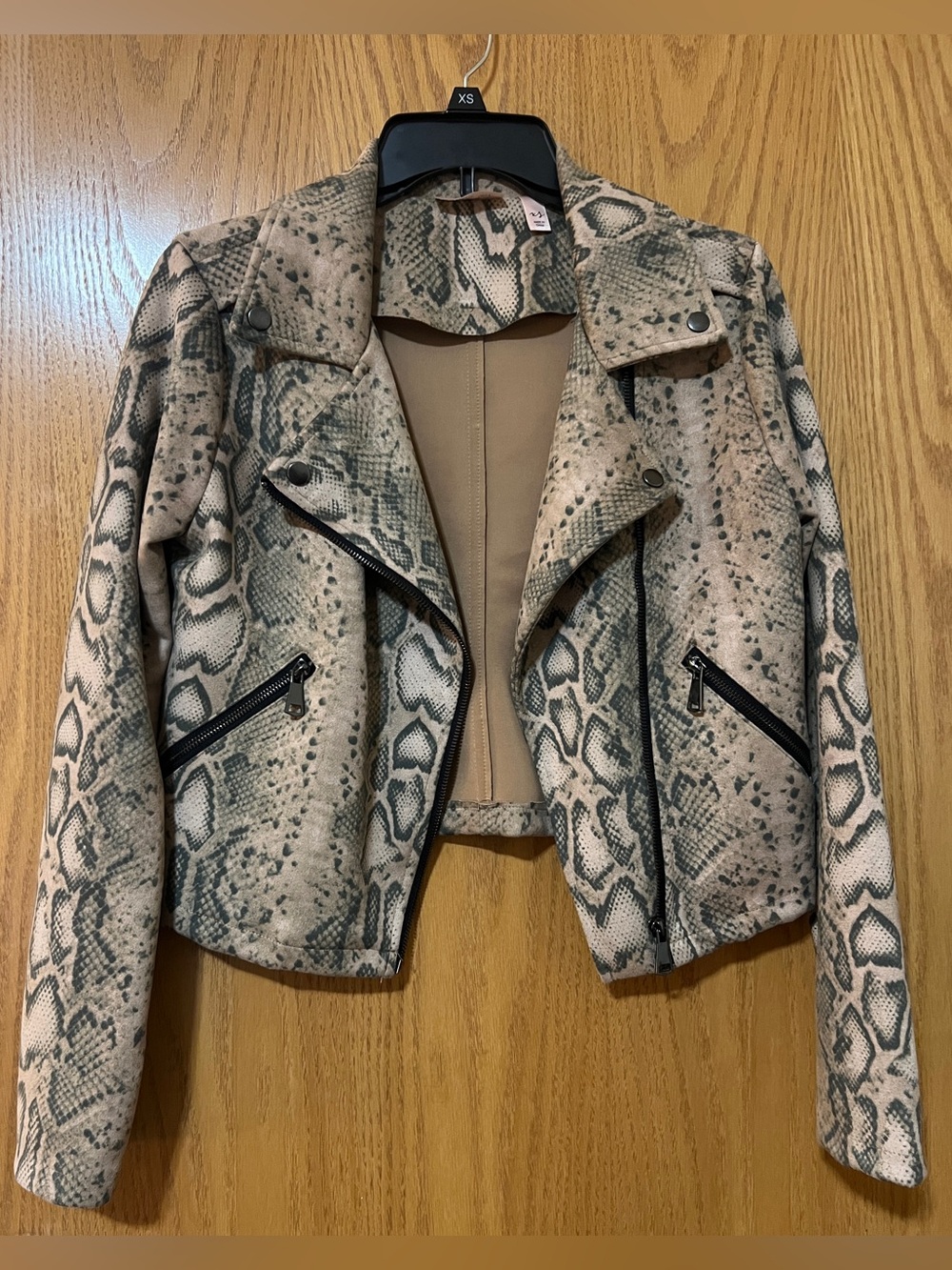 Snake Print Jacket - Willow & Root